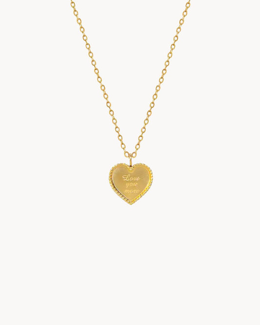 "Love You More" Necklace